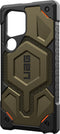 Urban Armor Gear Monarch Pro geschikt voor Samsung Galaxy S24 Ultra | Compatible met MagSafe | Back Cover Hoesje | Groen
