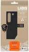 Urban Armor Gear Outback Bio Samsung Galaxy S22 Hoesje Zwart