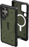 Urban Armor Gear Pathfinder Hoesje geschikt voor Samsung Galaxy S24 Ultra | Compatibel met MagSafe | Olive