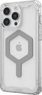 Urban Armor Gear Plyo iPhone 15 Pro Max Hoesje met MagSafe Ice Zilver