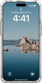 Urban Armor Gear Plyo iPhone 15 Pro Max Hoesje met MagSafe Ice Zilver