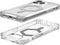 Urban Armor Gear Plyo iPhone 15 Pro Max Hoesje met MagSafe Ice Zilver
