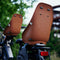 Urban Iki Bio Fietsstoeltje Achter - Framebevestiging - Haniwa Brown/ Bincho Black