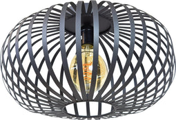 Urban Interiors Flow Plafondlamp Zwart - Industrieel - Ø40