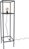 Urban Interiors Frame Vloerlamp Zwart - Metalen frame - 30x30x120