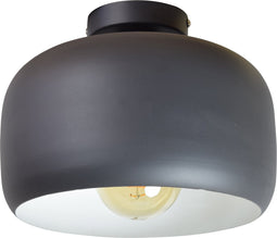 Urban Interiors Ivy Plafondlamp Zwart - Organische vorm - Ø30
