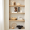 Urban Nature Culture Candle holder Due Sorelle, C White / Ceramic