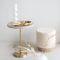 Urban Nature Culture Candle holder recycled glass Bulb, 25cm White / Recycled glass