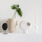 Urban Nature Culture Candle holder recycled glass Bulb, 30cm White co / Recycled glass