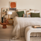 Urban Nature Culture Cushion Psarrou Green / 68% linen / 32% cotton