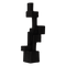 Urban Nature Culture Decorative object Aosta Black / Metal vasted