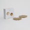 Urban Nature Culture Dish Leaves, set of 2 in gift pack Gold / Brass