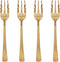Urban Nature Culture - Gebaksvorkjes - Goud - Set van 4 vorkjes