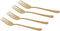 Urban Nature Culture - Gebaksvorkjes - Goud - Set van 4 vorkjes