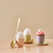 Urban Nature Culture Good Morning egg cup Pale Green, Set of 2, in gift pack Green / Ceramic