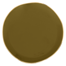 Urban Nature Culture Good Morning plate Amber green Ø17 cm / Green