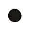 Urban Nature Culture Good Morning plate Black Ø17 cm / Black