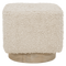 Urban Nature Culture Pouf Kaura White / Cotton / mango wood