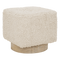 Urban Nature Culture Pouf Kaura White / Cotton / mango wood
