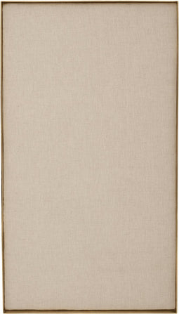 Urban Nature Culture prikbord beige/ messing 45x80x3,5cm