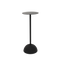 Urban Nature Culture Side table S, Black Matt black / Aluminium