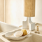 Urban Nature Culture Table lamp Hikari Natural / Silk / ceramic