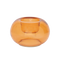 Urban Nature Culture Tealight holder Recycled Glass Bubble, Apricot Nectar Apricot nectar / Recycled