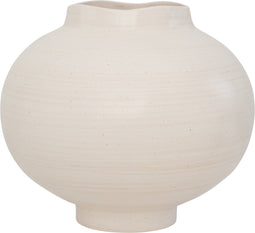 Urban Nature Culture Vaas Camila aardewerk creme Ø31x27cm