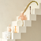 Urban Nature Culture Vase Collo Peach Whip, M Peach wip / Recycled glass
