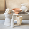 Urban Nature Culture Vase Faceta White / Ecomix