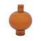 Urban Nature Culture Vase recycled glass Round Orange