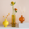 Urban Nature Culture Vase recycled glass Yellow