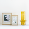 Urban Nature Culture Vase recycled glass Yellow