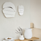 Urban Nature Culture Wall decor Wood Block Off White White / MDF