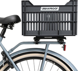 Urban Proof Click Fietskrat 30 Liter Gerecycled Kunststof Ash Grey