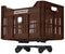 Urban Proof Click Fietskrat 30 Liter Gerecycled Kunststof Deep Brown