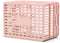 Urban Proof Click Fietskrat 30 Liter Gerecycled Kunststof Pastel Pink