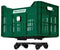 Urban Proof Click Fietskrat 30 Liter Gerecycled Kunststof Retro Green