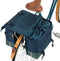 Urban Proof Dubbele fietstas - Gerecycled - 40 liter - Blauw/groen