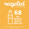 Urban Proof Dubbele fietstas - Gerecycled - 40 liter - Blauw/groen
