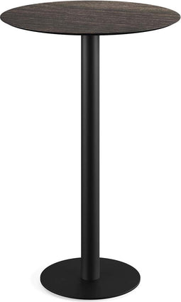 Urban Statafel Zwart Frame + Riverwashed Wood HPL 70 cm - Essentials 130041470