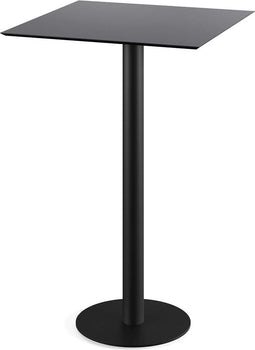 Urban Statafel Zwart Frame + Zwart HPL 70x70 cm - Essentials 130041077