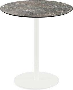 Urban Terrastafel Wit Frame + Galaxy Marble HPL 70 cm - Essentials 130021570