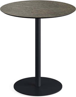 Urban Terrastafel Zwart Frame + Midnight Marble HPL 70 cm - Essentials 130011670