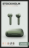 Urbanista Stockholm oortjes draadloos earphones wireless bluetooth - Olijfgroen