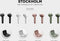 Urbanista Stockholm oortjes draadloos earphones wireless bluetooth - Olijfgroen
