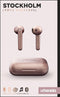 Urbanista Stockholm Rose Gold - True wireless in-ear met Active Noise Cancelling met oplaad case