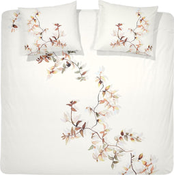 Cinderella Malus - Dekbedovertrek - Satijn - 200x200/220 cm - Wit