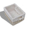 vidaXL - Opbergkast - met - 4 - weefmanden - hout - wit