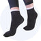 Hilvard Pilates sokken - Yoga sokken - Enkelsokken - 3 Paar - Zwart en Wit - Anti-slip sokken - One